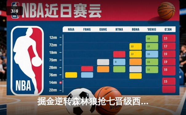 掘金逆转森林狼抢七晋级西决 约基奇40+13+0失误创历史 - 3